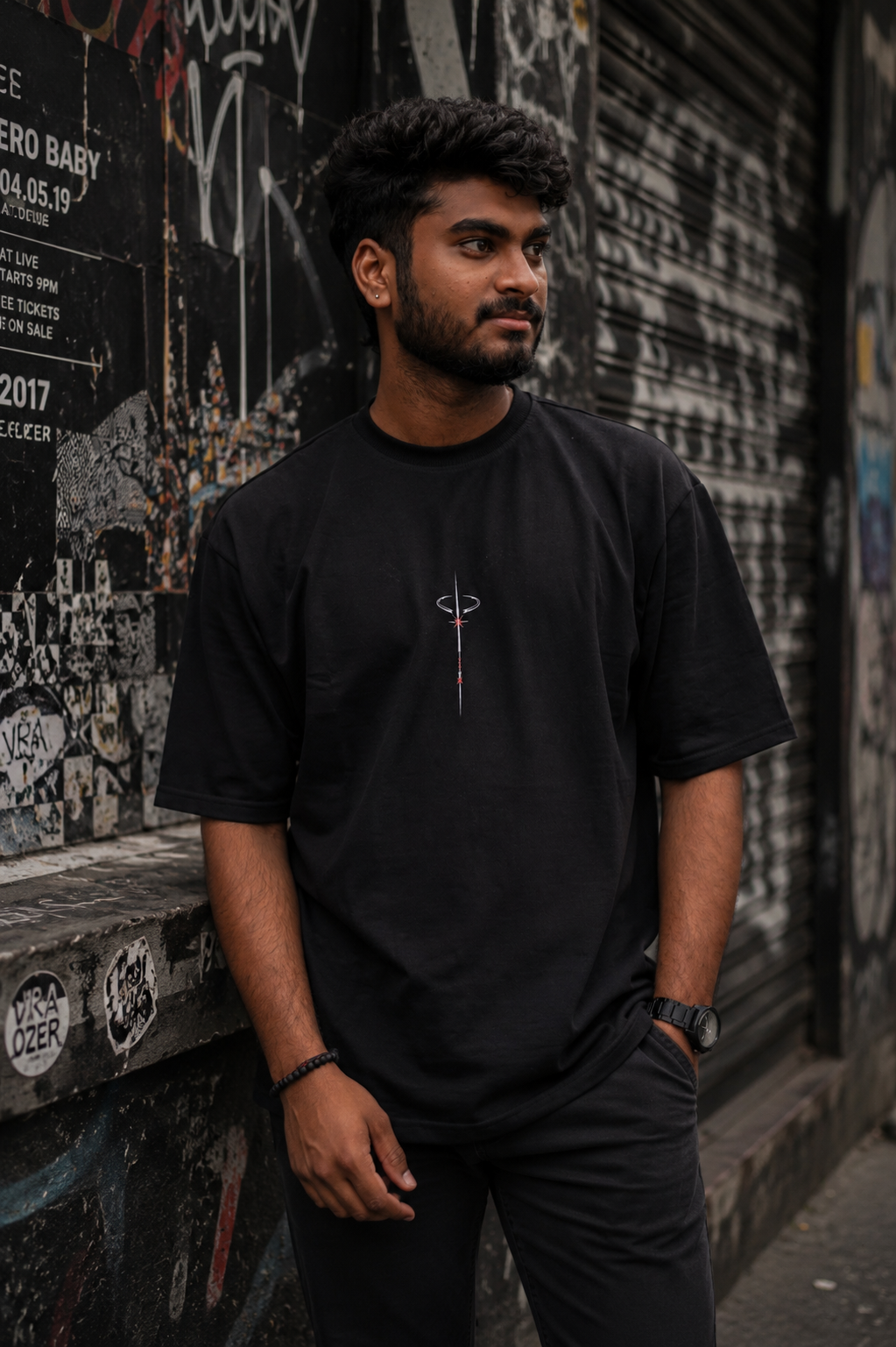 Matrixxwear Celestial Wing Premium Oversized Cotton T-Shirt